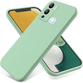 Cover protettiva RUBBER per Infinix Hot 12i verde