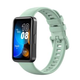 Cinturino in SILICONE per Huawei Band 8 verde chiaro