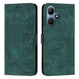 STRIPE Custodia portafoglio con tracolla Infinix Hot 30i verde