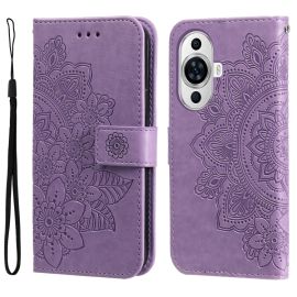 Custodia a portafoglio ART MANDALA Huawei nova 11 viola