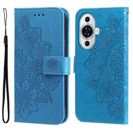 Custodia a portafoglio ART MANDALA Huawei nova 11 blu