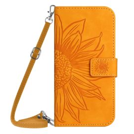 Custodia a portafoglio con cinturino ART SUN FLOWER Xiaomi Redmi Note 12S giallo