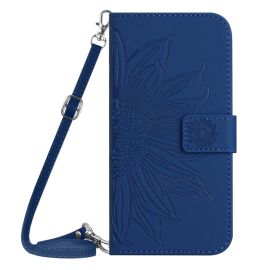 Custodia a portafoglio con cinturino ART SUN FLOWER Xiaomi Redmi Note 12S blu
