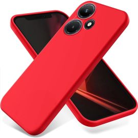 Cover protettiva RUBBER per Infinix Hot 30i rossa