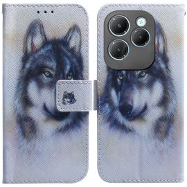 ART Cover portafoglio per Infinix Hot 40 / Hot 40 Pro WOLF