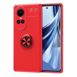 SUPPORTO Cover in silicone con supporto Oppo Reno10 5G / Reno 10 Pro 5G rosso