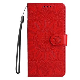 Custodia a portafoglio ART MANDALA Xiaomi Redmi Note 13 Pro / Poco M6 Pro rosso