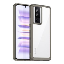 CRISTALLO Cover protettiva per Xiaomi Poco F5 Pro grigia