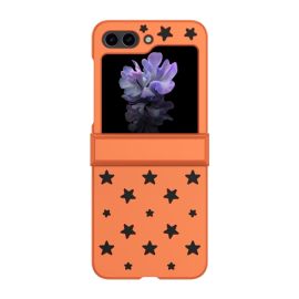 STARRY Cover in plastica per Samsung Galaxy Z Flip 5 5G arancione
