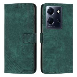 STRIPE Custodia a portafoglio con cinturino Infinix Note 30 / Note 30 5G verde