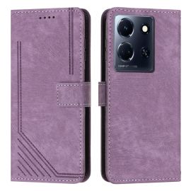 STRIPE Custodia a portafoglio con cinturino Infinix Note 30 / Note 30 5G viola