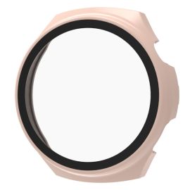 PC FULL COVER Cover in plastica con vetro per Huawei Watch 4 rosa