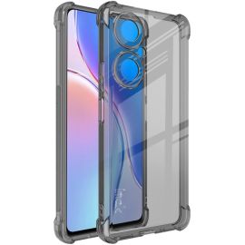 IMAK Custodia protettiva in silicone Huawei nova 11i nera