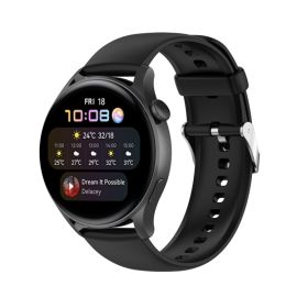 Cinturino in SILICONE per Huawei Watch 4 / Watch 4 Pro nero