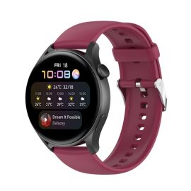 Cinturino in SILICONE per Huawei Watch 4 / Watch 4 Pro bordeaux