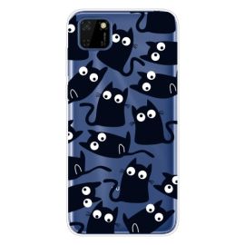 ART Silikónový kryt Huawei Y5p   BLACK CAT