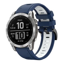 Cinturino sportivo universale per modelli Garmin Instinct blu scuro