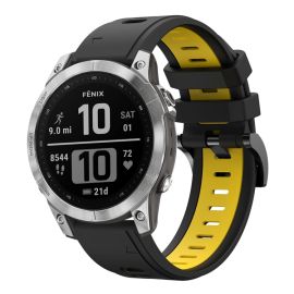 Sports Cinturino universale per modelli Garmin Instinct nero-giallo