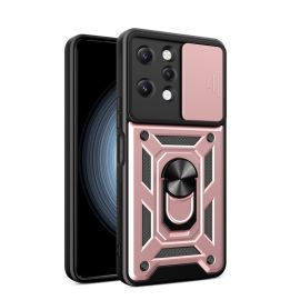 Cover RING CAMERA con supporto per Xiaomi Redmi 12 rosa