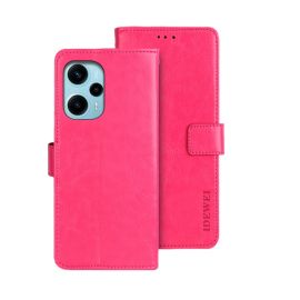 IDEWEI Custodia per portafoglio Xiaomi Poco F5 rosa