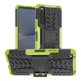STAND Custodia Extra resistente Sony Xperia 10 V verde