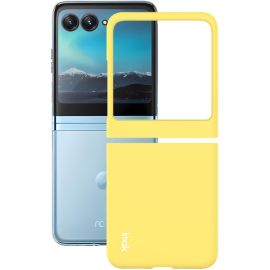 IMAK JS-2 Cover in plastica per Motorola Razr 40 Ultra gialla