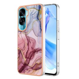 Cover protettiva IMD MARBLE Honor 90 Lite 5G ROSA RED
