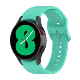 BUTTERFLY Cinturino in silicone Samsung Galaxy Watch 6 Classic (47mm / 43mm) e Watch 6 (44mm / 40mm) turchese