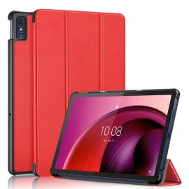 Cover Flip LEATHER per Lenovo Tab M10 5G rossa