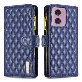 LATTICE Custodia protettiva per Motorola Moto G04 / G24 / G24 Power blu