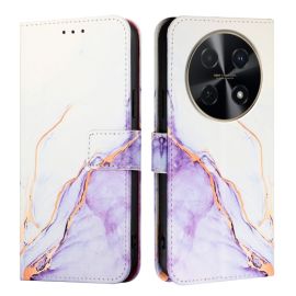 ART MARBLE Copri portafoglio per Huawei Nova 12i PURPLE