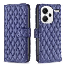 LATTICE Custodia protettiva per Xiaomi Redmi Note 13 Pro+ 5G blu