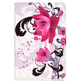 FLIP CUSTODIA UNIVERSALE per tablet con diagonale da 10" PINK FLOWER S