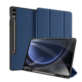 Custodia DUX DOMO Flip per Samsung Galaxy Tab S9 FE+blu