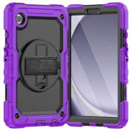 Cover resistente SOLID 360 per Samsung Galaxy Tab A9 Plus viola