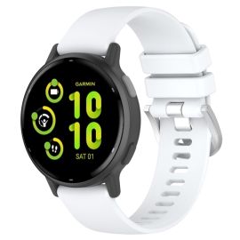 Cinturino in SILICONE per Garmin Vivoactive 5 / Vivoactive 6 bianco