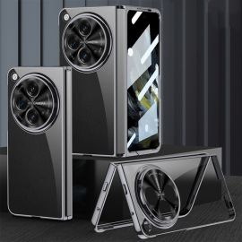 GKK PHANTOM Cover protettiva con vetro One Plus Open nera