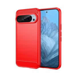 FLEXI TPU Calotta protettiva Google Pixel 9 Pro rosso