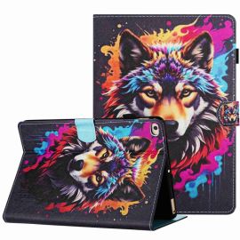 Custodia ART Flip per Apple iPad 9.7 (2017) / 9.7 (2018) / iPad Air (1 / 2) LUPO COLORATO