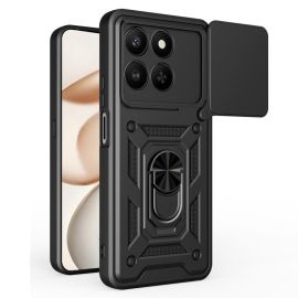 RING CAMERA Cover con supporto per Honor 400 Smart 5G / Honor X7d nero