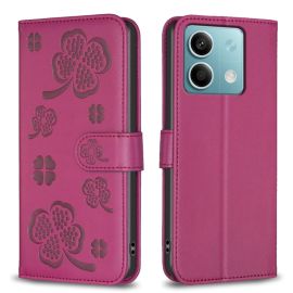 Cover portafoglio ART C LOVE R per Xiaomi Redmi Note 13 bordeaux