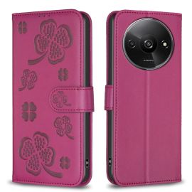 Cover a portafoglio ART C LOVE R per Xiaomi Redmi A3 bordeaux