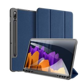 DUX DOMO Flip cover Samsung Galaxy Tab S8+/ S7+ / S7 FE blu
