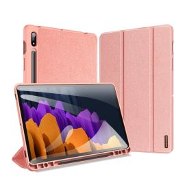 Cover DUX DOMO Flip per Samsung Galaxy Tab S8+/ S7+ / S7 FE rosa