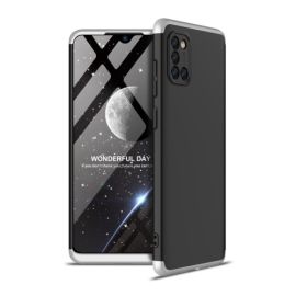 Cover protettiva 360° Samsung Galaxy A31 nero-argento