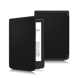 Custodia a libro LEATHER per PocketBook Verse Pro nero