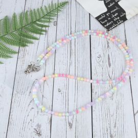 PROTEMIO BEADS LUNGO Catena per cellulare sotto la cover posteriore COLORATA