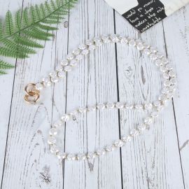 PROTEMIO BEADS LONG Catena per cellulare sotto la cover posteriore STONE