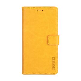 IDEWEI Custodia portafoglio Huawei P Smart S giallo