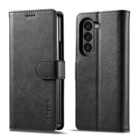 IMEEKE Cover portafoglio per Samsung Galaxy Z Fold6 5G nero